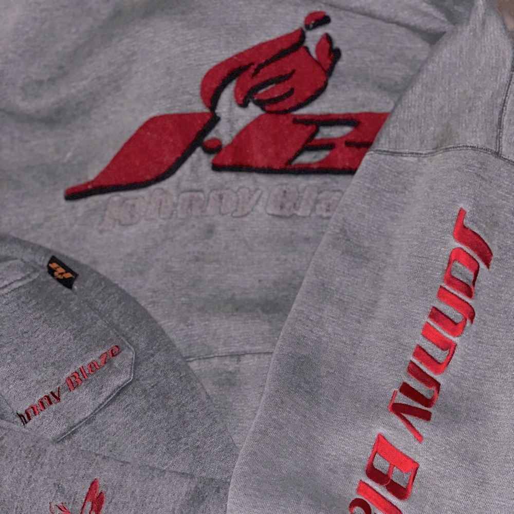Johnny Blaze XL Hoodie and Pants Vintage Super Rare